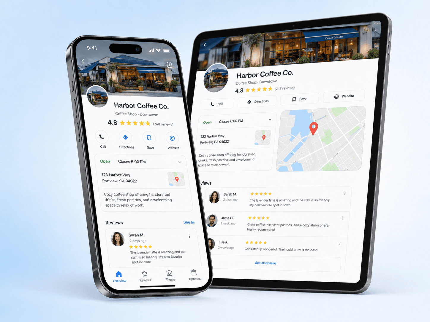 Avis clients authentiques dans le secteur Commerces locaux