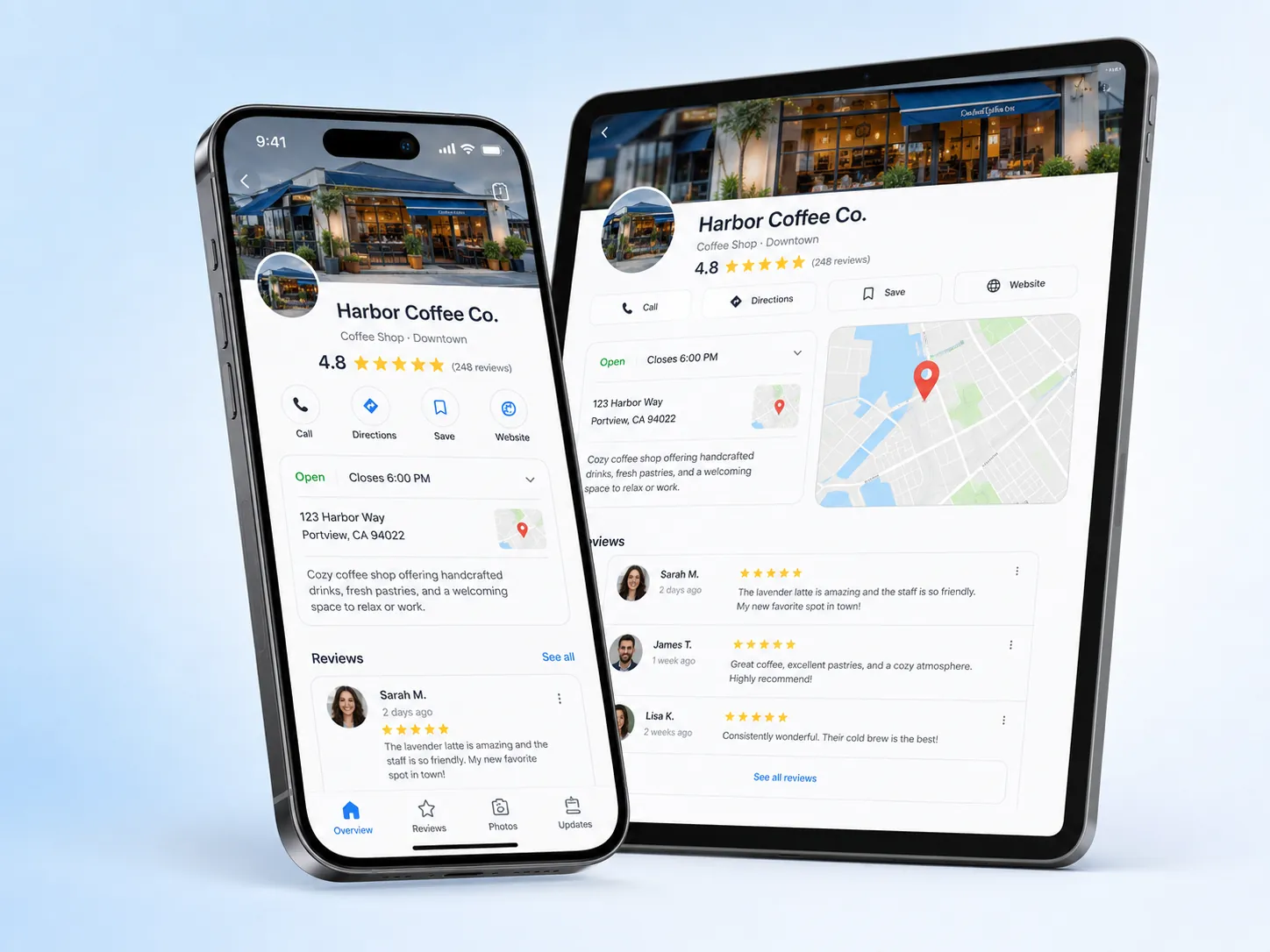 Authentic customer reviews for Local Business